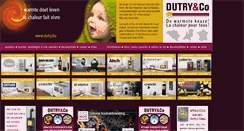 Desktop Screenshot of dutry.be